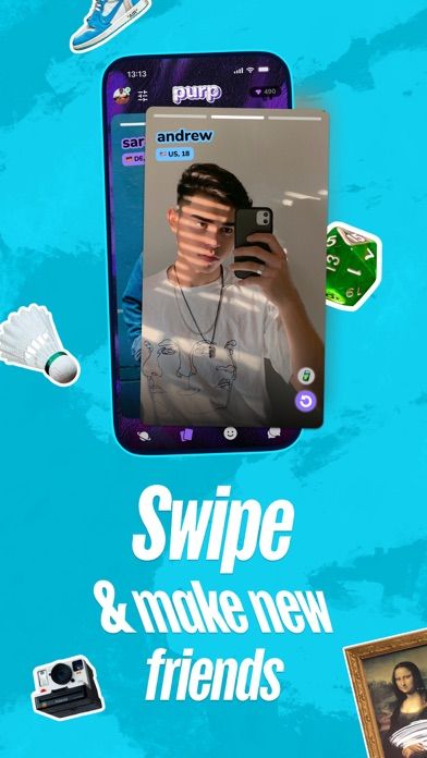 purp - Make new friends screenshot 2