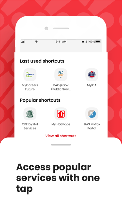 Singpass screenshot 3