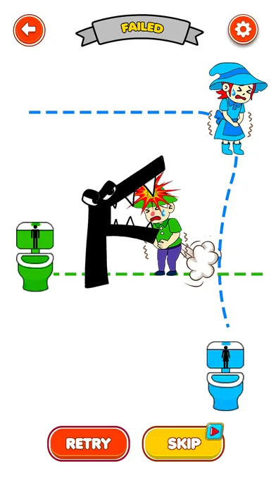 Toilet Rush Race: Draw Puzzle screenshot 6