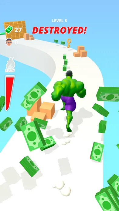 Muscle Rush - Destruction Run screenshot 3