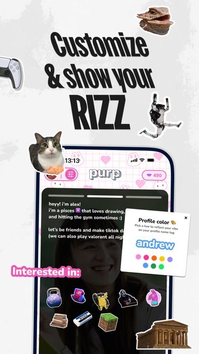 purp - Make new friends screenshot 3