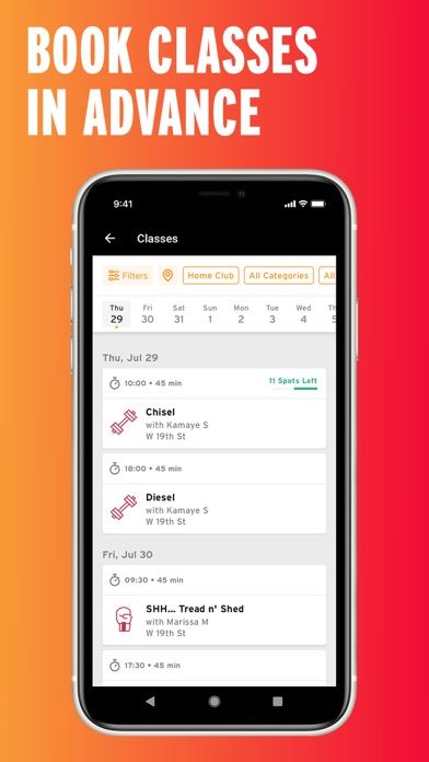 Crunch Fitness screenshot 2