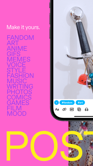Tumblr—Fandom, Art, Chaos screenshot 5