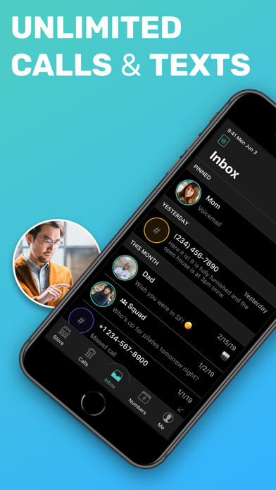 FreeTone Calls & Texting screenshot 1