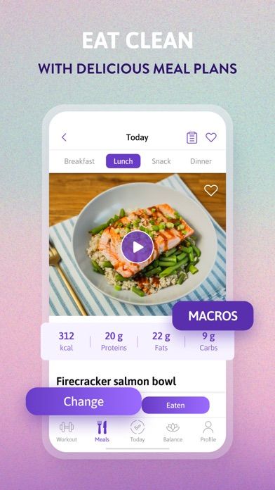 growwithjo : meal & workout screenshot 6
