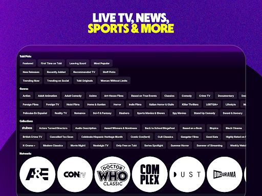 Tubi: Movies & Live TV screenshot 16