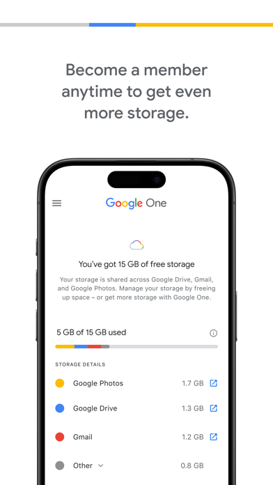Google One screenshot 3