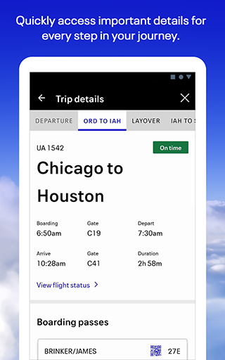 United Airlines screenshot 10