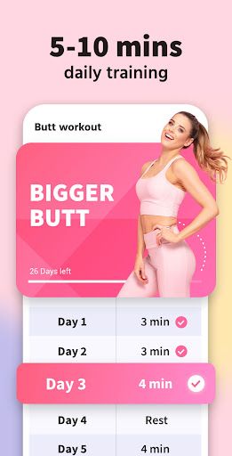 Buttocks Workout - Fitness App screenshot 11