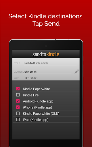Push to Kindle for Safari screenshot 13