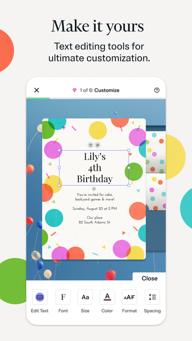 Evite: Email & SMS Invitations screenshot 4