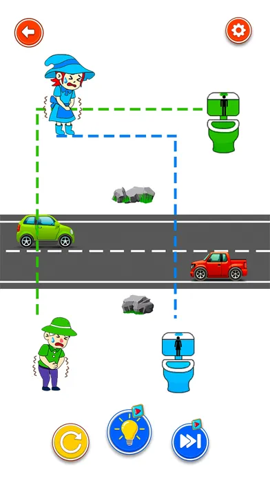 Toilet Rush Race: Draw Puzzle screenshot 7