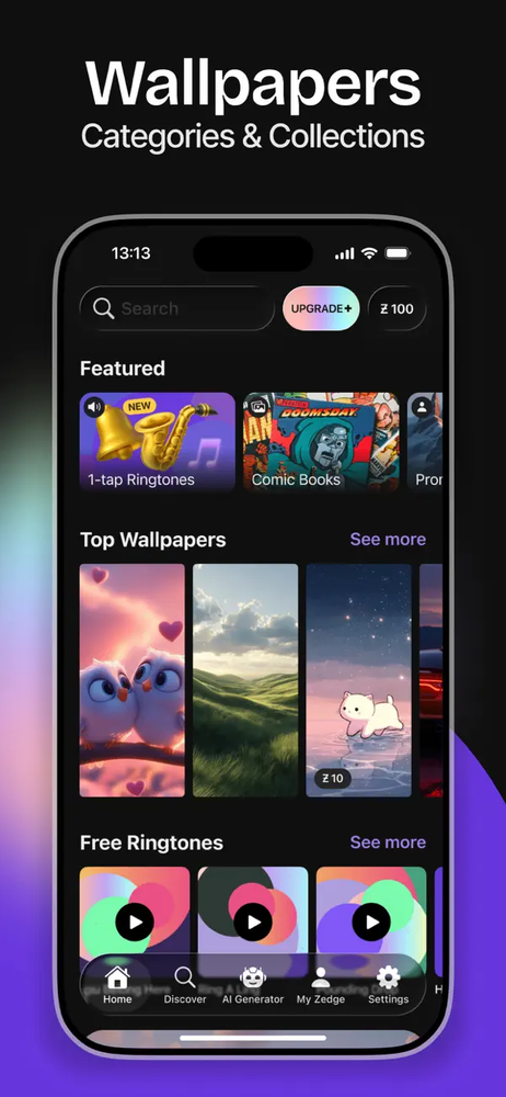 ZEDGE™ Wallpapers & Ringtones screenshot 1