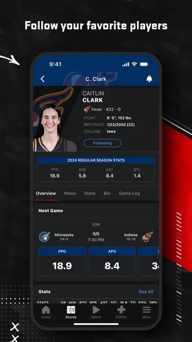 ESPN: Live Sports & Scores screenshot 9
