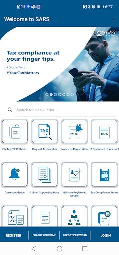 SARS Mobile eFiling screenshot 6