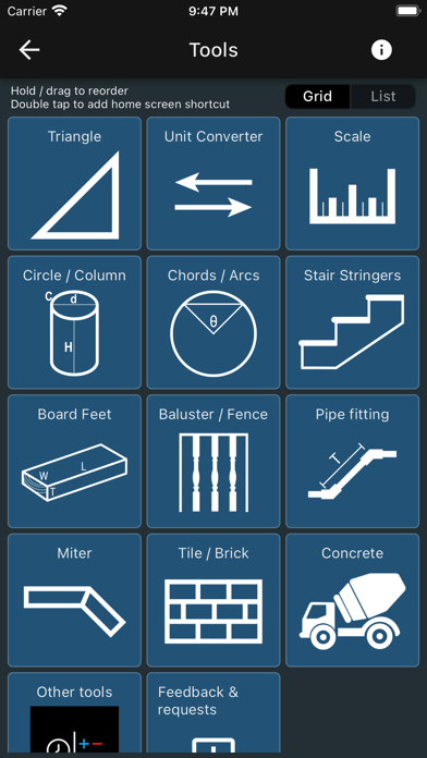 Feet and Inches Calculator screenshot 2
