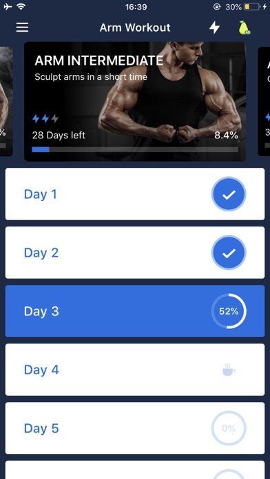 Arm Workout screenshot 2