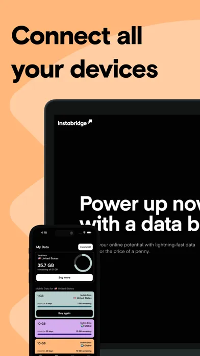 Instabridge: eSIM + Internet screenshot 5