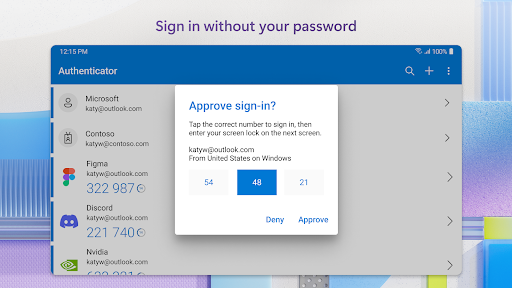 Microsoft Authenticator screenshot 24