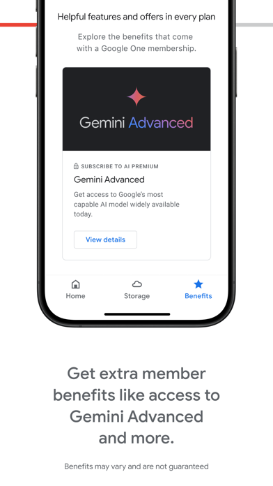 Google One screenshot 4