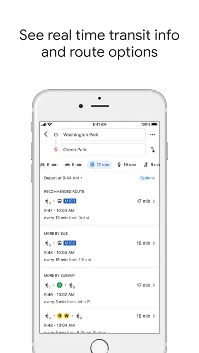 Google Maps screenshot 5