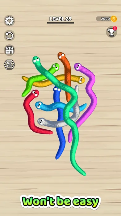 Tangled Snakes screenshot 1