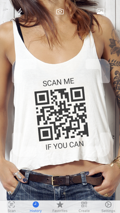 QR Code Reader + QR Scanner screenshot 1