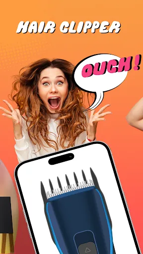 Hair Clipper Prank, Fart Sound screenshot 2