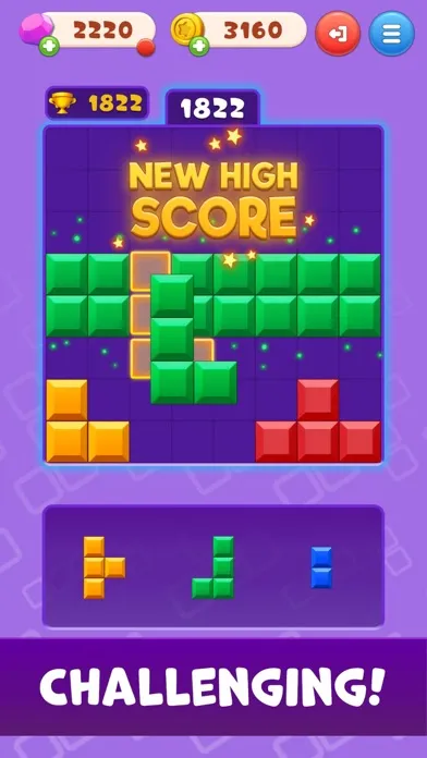 BlockBuster Puzzle screenshot 1