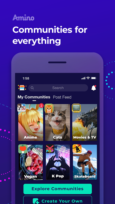 Amino: Communities and Fandom screenshot 1