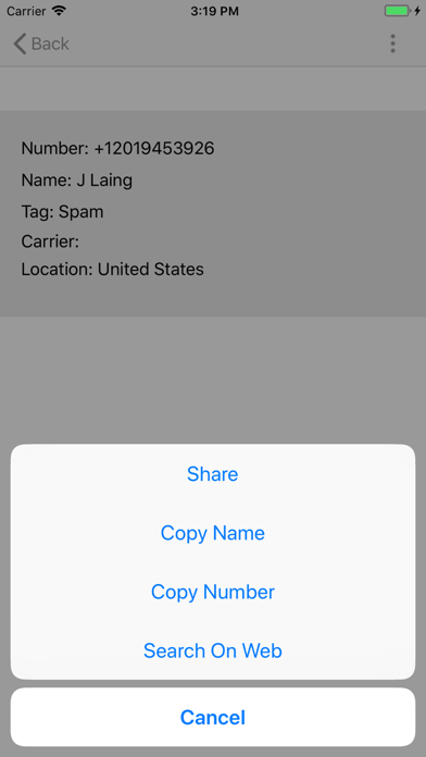 Number Locator screenshot 4