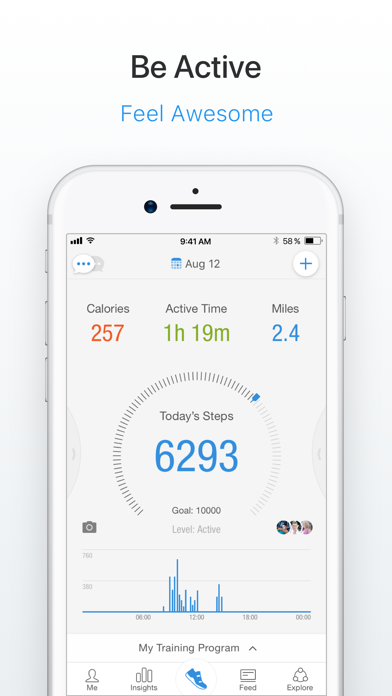 Pacer Pedometer & Step Tracker screenshot 1