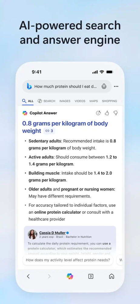 Bing: Chat with AI & GPT-4 screenshot 2