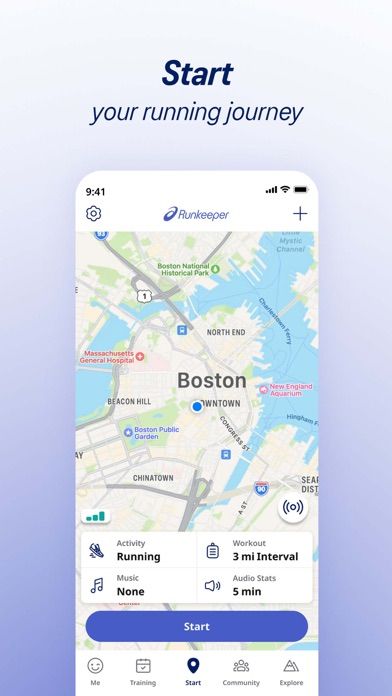 ASICS Runkeeper screenshot 1