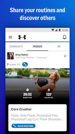 Map My Fitness Workout Trainer screenshot 9
