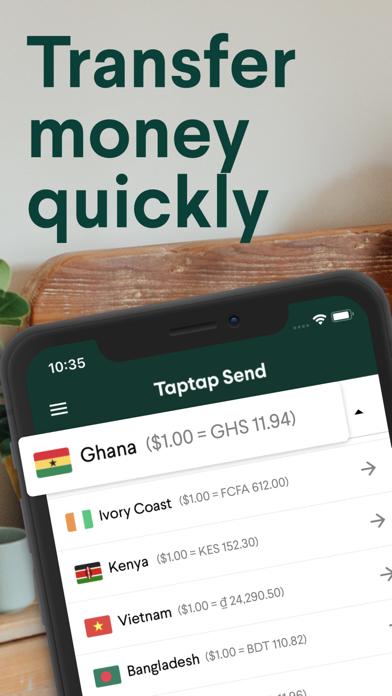 Taptap Send screenshot 1