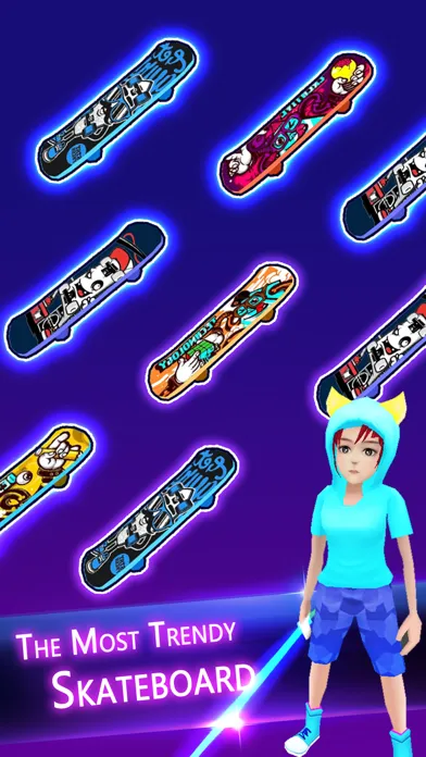 Cyber Surfer: Beat&Skateboard screenshot 6