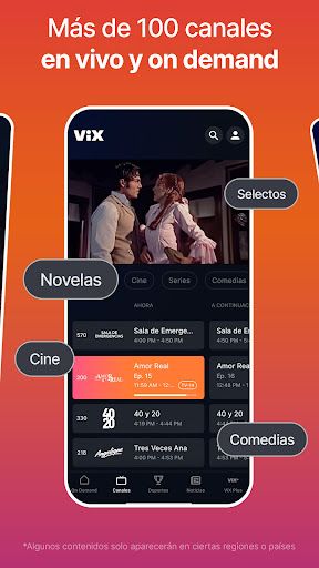ViX: TV, Fútbol y Noticias screenshot 9