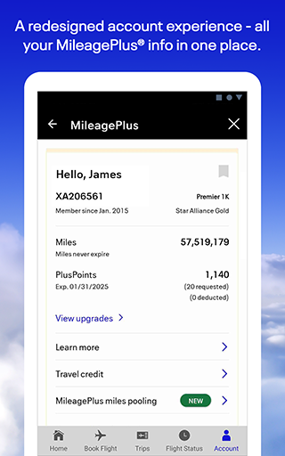 United Airlines screenshot 9