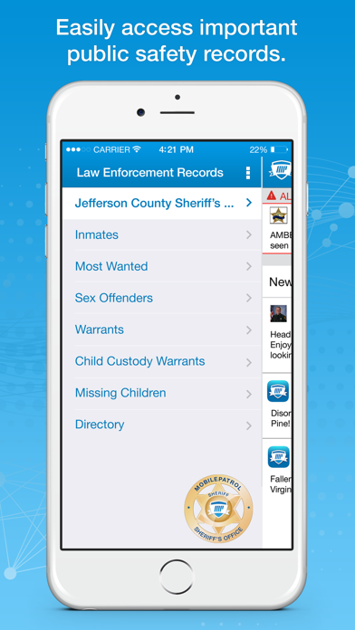 MobilePatrol Public Safety App screenshot 1