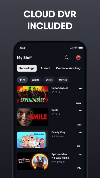 Fubo: Watch Live TV & Sports screenshot 8