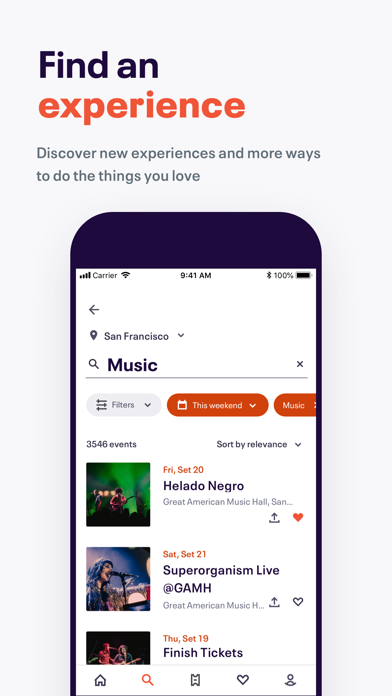 Eventbrite screenshot 2