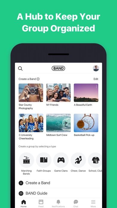 BAND - App for all groups screenshot 1