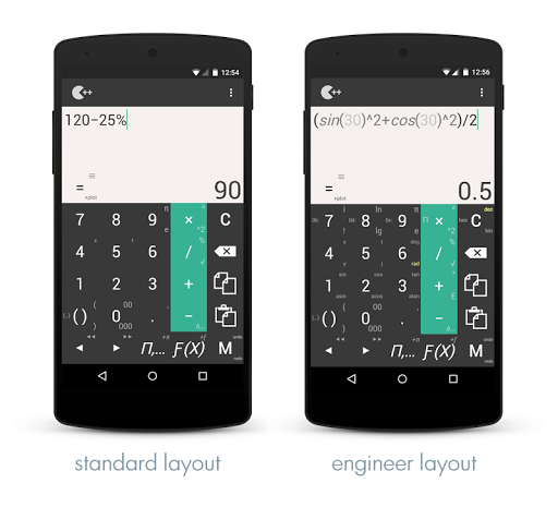 Calculator ++ screenshot 1