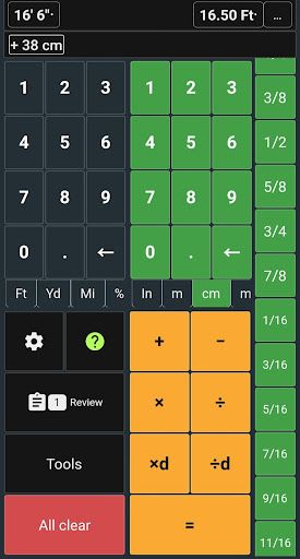 Feet and Inches Calculator screenshot 11