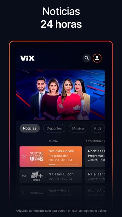 ViX: TV, Fútbol y Noticias screenshot 3