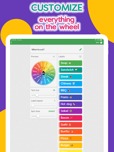 Spin The Wheel - Random Picker screenshot 13