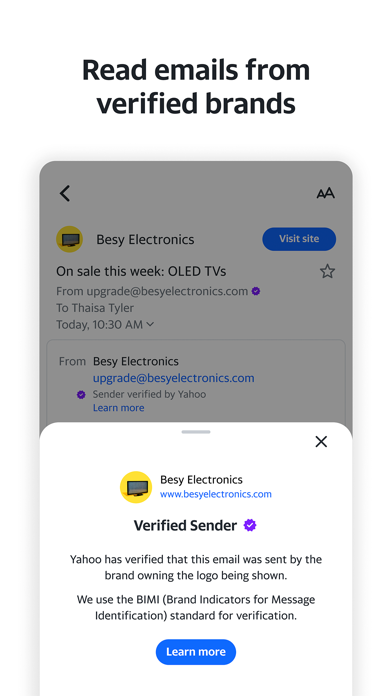 Yahoo Mail - Organized Email screenshot 3