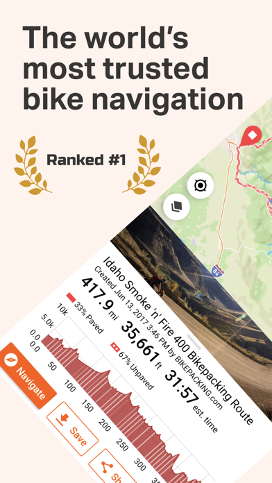 Ride with GPS screenshot 1