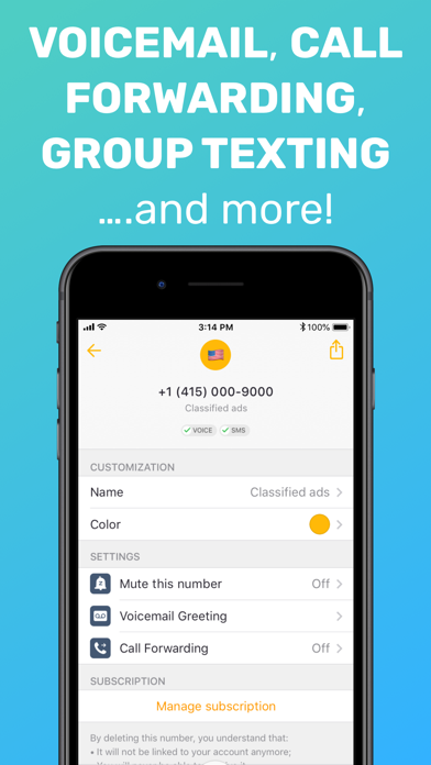 FreeTone Calls & Texting screenshot 4